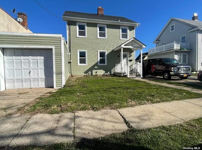 Welcome to this renovated duplex apartment in North Baldwin, conveniently located near the LIRR, beaches, and parks. This updated unit features 2 bedrooms, 1 bathroom, stainless steel appliances, off street parking and ample storage space.