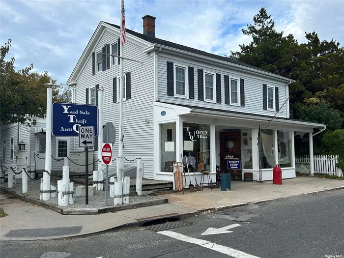 Ample Opportunity to Establish and Grow A Business In The Heart Of Greenport. Prime Location, Across from IGA and Near All. This 2206 Sq Ft Offers an Open Floor and Storage In the Back Of Building. Do Not Miss This!
