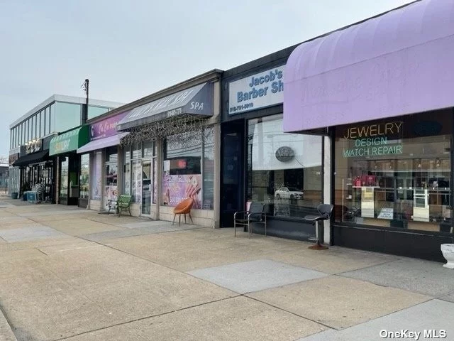 Prime Location On A Busy Main Street. Already Zoned For Food, Additional Permits Might Be Required. Located In The Five Towns. Parking In Rear. Ideal Location For Retail, Tech Store, Office Space, Dessert Shop. Don&rsquo;t Miss This Amazing Opportunity!!!