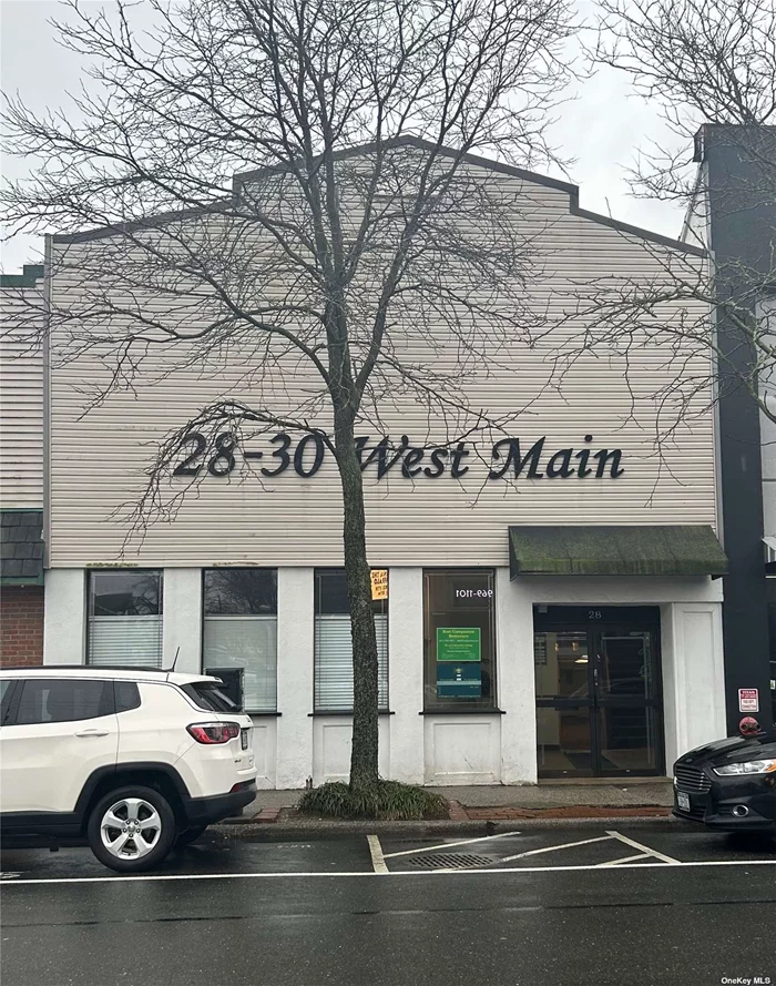 Great high visibility location on Main St. in the middle of downtown. 1232&rsquo; of office space, or, smaller individual offices available. Individual units are 421&rsquo; - 553&rsquo; - 256&rsquo;. Separate men&rsquo;s and women&rsquo;s lavatories.