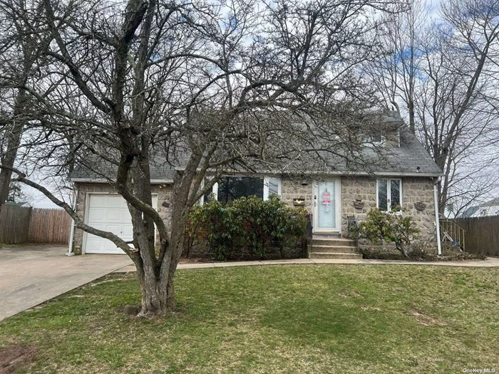 Cape Style Home. This Home Features 3 Bedrooms, 2 Full Baths, Eat In Kitchen & 1 Car Garage. Centrally Located To All. Don&rsquo;t Miss This Opportunity!