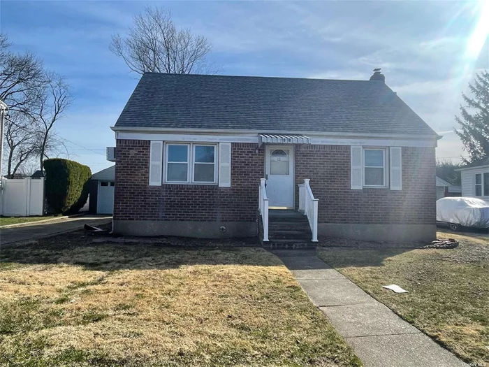 Spacious 4 Br, 1.5 bathroom, full basement, detached garage, plenty of natural light, freshly painted, Refinished hardwood floors, new carpet, Oil hot water heat, Convenient to ALL!!