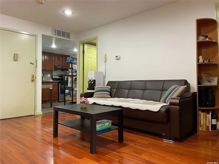 Bright Lovely Two Bedroom Condo, Huge Unit With Balcony, Central Air/Central Heat, 5 Minutes Walk To 7 Train, Low Maintenance Fee, 421A Tax Abatement until 2033. Convenient to All, Must See!