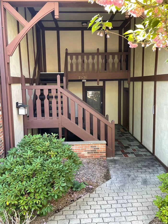Bright corner Unit Garden Style with Additional Windows. In Unit Washer and Dryer, Balcony Views and Very Private, Enjoy on site Community Pool Quick access to Town, Train, Bus, Shopping, No pets.