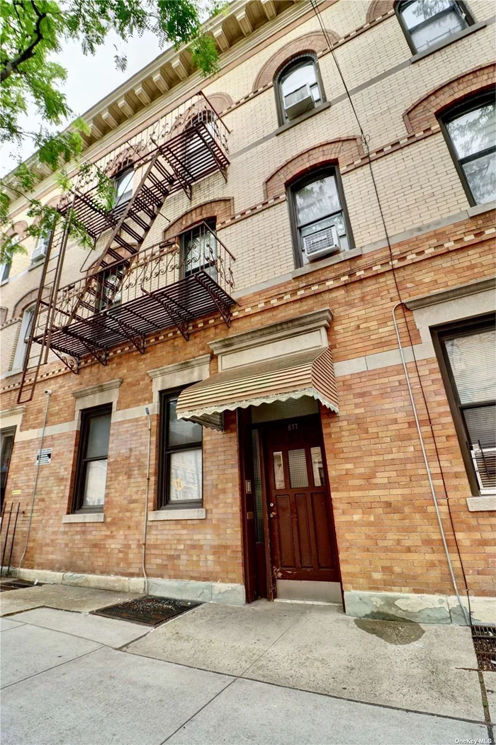 **MATTERPORT TOUR PROVIDED UPON REQUEST**This is a brick building, boasting a Spacious layout of 34x65 and 9 family units, complete with a cozy full basement. Situated within a historical building composed of three properties, 677 Grandview Ave sits at its heart. The first floor has 4 Studio/One-Bedroom Apartments. The second floor has 2 Flexible Two/Three-Bedroom Layouts. Lastly, the third floor has 2 One-Bedroom Apartments and a Flex Two/ Three-Bedroom. Only a Short Walk to the Forest Ave M-Line Subway and the Myrtle Wyckoff M/L-Line, offering easy access to multiple means of travel. But it&rsquo;s not just about getting around-this neighborhood is surrounded by restaurants, bars, and any of life&rsquo;s essentials just around the corner.- This is an Excellent Rent Roll Opportunity to own a middle property in the Iconic Matthews Model Flats, the apartment houses that served as Ridgewood&rsquo;s Foundation. - This is a 9 Unit Building -This is a Rent Stabilized Building, all Renters are On-Time - LOCATION, LOCATION, LOCATION! Other Important Details: Built in 1914/ Landmarked Building is R6-B Zoning Building Size: 34X65 Lot Size: 34X65.75 Taxes: $27, 188.12 Annually 15 Beds/ 9 Baths 2, 210 sqft per floor. Total Building is about 8, 840 sqft I COBROKE! BRING YOUR BUYERS! Buyers must perform own due diligence. All info deemed accurate but not reliable.