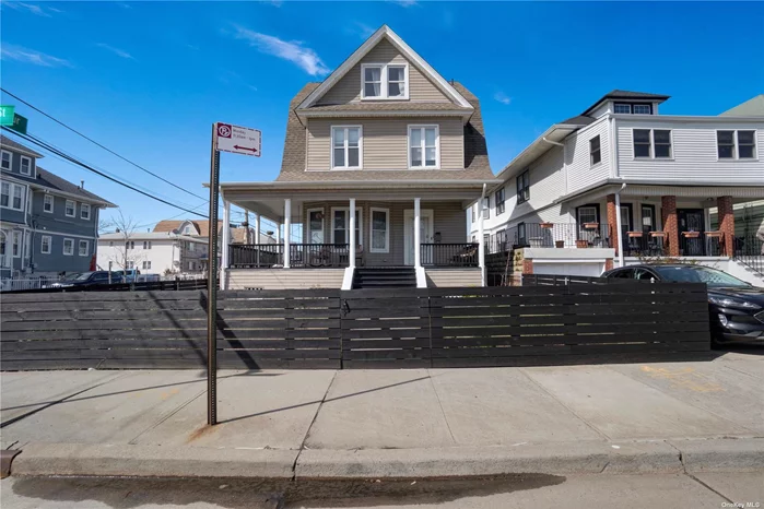 Welcome to a remarkable opportunity to own a piece of Victorian elegance in the heart of Arverne. This expansive multi-family home, situated on a generous 40x100 lot and boasts timeless architectural details paired with contemporary amenities. Built in the grand Victorian style, this home captivates with its intricate woodwork, ornate trimmings, and inviting wrap-around porch. A testament to craftsmanship of a bygone era, every corner exudes character and charm. Spread across multiple levels, this home offers abundant space for comfortable living. With a total of 6 bedrooms, this home enjoys ample room for relaxation and privacy. Flexible in design, this property can effortlessly accommodate diverse living arrangements. Whether utilized as a single-family retreat or as separate living quarters for extended family or rental income, the possibilities are endless. Nestled in the vibrant community of Arverne and having a versatile layout, this property presents a unique investment opportunity. Whether as a primary residence, vacation getaway, or income-generating rental property, it promises both immediate enjoyment and long-term value appreciation. Don&rsquo;t miss your chance to own a piece of history in Arverne, where Victorian elegance meets modern comfort. Schedule your private tour today and experience the timeless allure of this exceptional property.