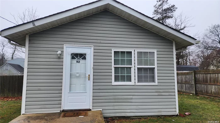 Renovated 1 bedroom home with super low taxes with large fenced in property! Room to build a garage, not in a flood zone, newly painted, new flooring, new gas stove, cathedral ceilings in living room, shed for storage, and more! Low taxes do not reflect star exemption! Be the 1st!