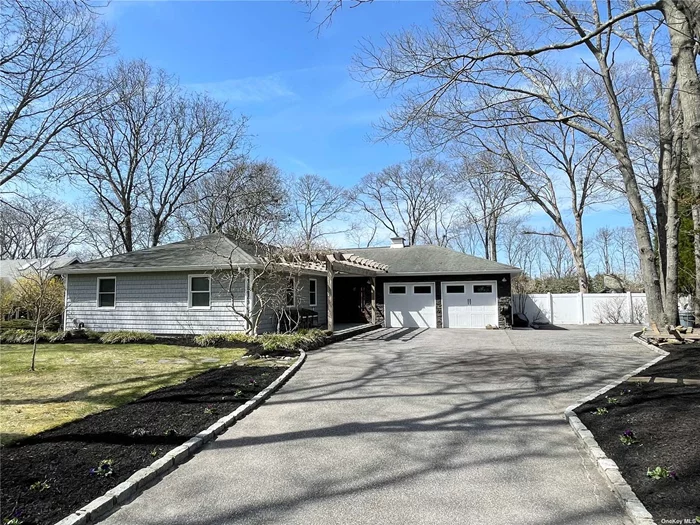 This home is located in a quaint beach community called East Moriches which is 15mins from the Hamptons! This home is Situated on a quiet street and features granite countertops, Hardwood floors, heated flooring, double-hung Anderson windows and a wood fireplace. Also, it features a large backyard, patio area and outdoor kitchen. LOW TAXES. Ready for you to move in and personalize!