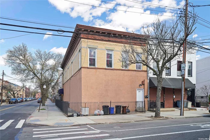 Presenting an exceptional real estate opportunity in the heart of Ridgewood, NY! Situated at the corner of DeKalb Avenue and Onderdonk Ave, this corner brick mixed-use building offers a prime location and versatile spaces tailored for diverse needs. On the ground floor, discover a dynamic setting perfectly suited for community engagement. Hosting a Use Group 4 classification, this 1500 sqft space currently operates as a doctor&rsquo;s office, generating $3, 500 per month with a lease extending 1.5 years. This office has its own central air conditioning system. Seize the chance to secure a strategic foothold in the thriving healthcare sector or foster community initiatives. Ascending to the second floor, two apartments await. These two-bedroom, two-bathroom residences offer tenants independence, each paying $2, 200 per month and responsible for their utilities, including heat, hot water, cooking gas, and electricity. With no leases in place, the potential for immediate occupancy or customization beckons, granting flexibility to investors or end-users alike. Further enhancing this offering is the adjoining property at 18-60 DeKalb Ave, comprising a two-story structure with three ground-level garages and a two-bedroom apartment above. Garnering additional rental income from the garages ($900 each) and apartment ($2, 000), this complementary asset enriches the investment portfolio. Conveniently situated just four blocks from the Dekalb stop on the L-train and Wyckoff Hospital, accessibility and convenience are seamlessly integrated. Explore the vibrant Bushwick dining scene, immerse in eclectic nightlife, and relish the charm of Ridgewood proper. Whether you&rsquo;re an astute investor seeking a lucrative opportunity or a visionary end-user eager to leave your mark, this property promises boundless potential. With a robust gross income of $129, 600 annually, don&rsquo;t miss your chance to claim a stake in this thriving community. There is a large potential for rent growth as all residential units have no leases.