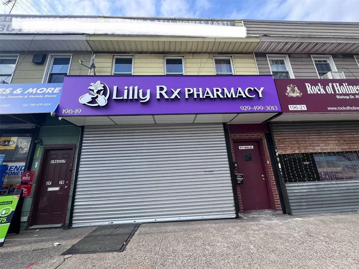 Mixed Used Property in prime Hollis with heavy foot and vehicle traffic. First Floor is being used as a pharmacy; second floor has 2 apartments. The commercial space is 1, 169 sq ft while the residential is 1, 169 sq ft.