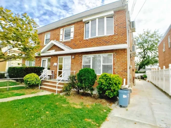Welcome to this beautiful 2 Family Brick Houses In The Heart Of College Point. It is in Excellent Condition with Private Driveway, Separate Entrance For a Full Finished Basement. Recently renovated and move in ready. Close to Q25/Q65 Bus stops. Close To Major Highways, Restaurants, Supermarket, Shopping Center (Bjs, Target, Staples, Starbucks, Etc).