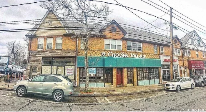 Mix-Used Commercial Property In The Heart Of Great Neck. Very Busy Location. Commercial Space/Retail and two 2 Bedrooms Apartments. Building Is In Great Condition and Fully Leased. New Electric, New Plumbing, Great Finishes. Excellent for investors.