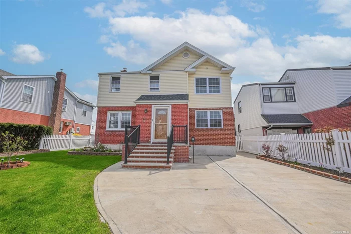 Hurry don&rsquo;t wait come see this beautiful 5 bedroom 4.5 bath in the heart of Elmont!! Everything is brand new from 2018 and 2019. Roof, windows, water heater, boiler, floors, counter tops, kitchen, bathrooms are all newly renovated. A/C installed in 2020. Patio in the backyard installed in 2020, porch in the front built in 2022, In-ground sprinklers installed in 2020, hand rails from 2023. This house is move in ready!! 10 mins from watching the Islanders get mopped by the Rangers because UBS arena is so close. LIRR is 7 minutes away as well. Its basically paradise in just outside of NYC!