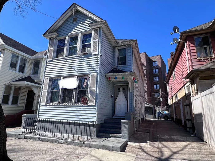 Legal 2 Family in Prime Jamaica; Close to public transportation, Shopping, Restaurants, Banks and more. Walk to Archer Ave to access the LIRR and Train Lines.