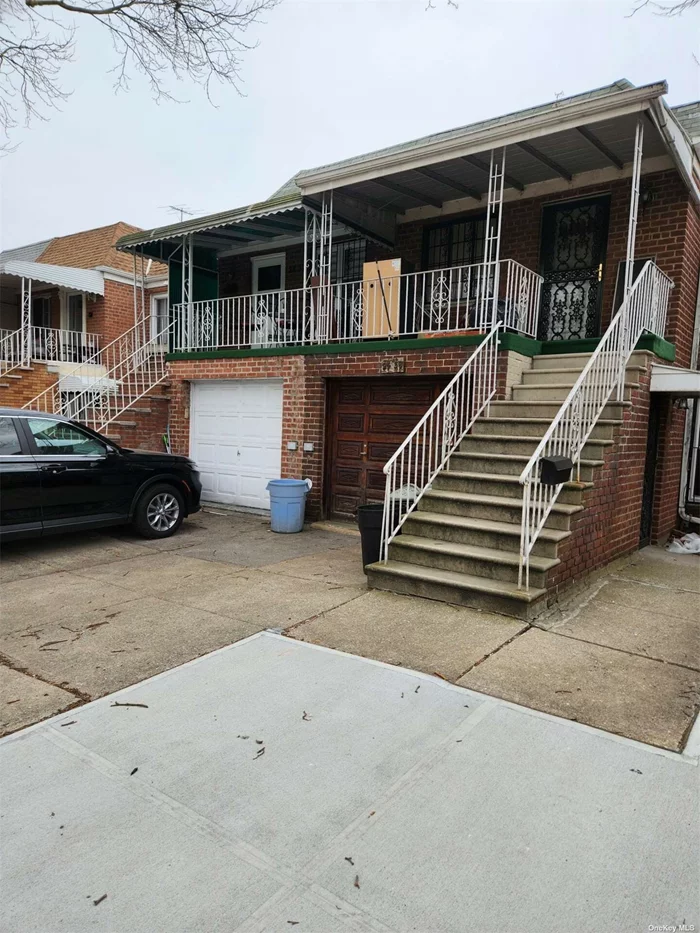 This charming two-family attached home at 24-39 78th St, East Elmhurst, NY was built in 1955 and offers a comfortable living space of 2, 086 sq.ft. The property features a 2-bedroom, 1-bathroom apt over a newly renovated 1 bedroom, 1-bathroom apt. Stainless steel appliances, 2 stories with a private backyard, and a spacious lot size of 2, 200 sq.ft. New roof and new windows in the 2nd floor unit. 1st floor unit also has new windows. Garage plus 2 additional parking spots.  Don&rsquo;t miss out on the opportunity to make this lovely property your new home.