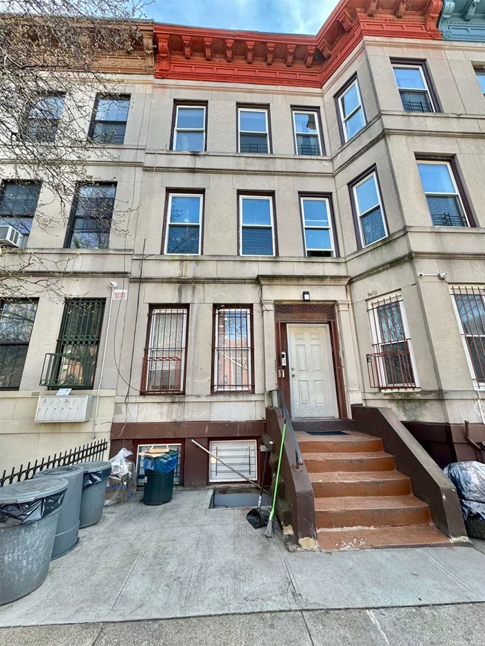 Calling All Investors, Developers, & End-Users!!! 100% Occupied 7 Unit Apartment Building In Bed-Stuy For Sale!!! The Property Features Excellent Signage, Great Exposure, Strong R6B Zoning, 6 Parking Spaces, High 10&rsquo; Ceilings, Skylight, Separate Meters, 200 Amp Power, All New LED Lighting, A/C, +++!!! The Property Is Located In The Heart Of Bed-Stuy In Between Atlantic Ave. & Myrtle Ave.!!! The Property Is Situated Minutes From The Barclays Center, Brooklyn Museum, Brooklyn Children&rsquo;s Museum & Brooklyn Zoo!!! Neighbors Include UPS, The Home Depot, Dunkin&rsquo;, CubeSmart Self Storage, Smoothie King, Best Buy, Walgreens, AutoZone, Liberty Tax, Planet Fitness, Blink Fitness,  McDonald&rsquo;s, Dollar Tree, Trader Joe&rsquo;s, Duane Reade, +++!!! This Property Offers HUGE Upside Potential!!! This Could Be Your Next Development Site Or The Next Home For Your Business!!!  Income:  Unit 1L (3 Br. Apt.): $30, 000 Ann.  Unit 1R (3 Br. Apt.): $30, 000 Ann. Been Here A Few Years So Far.   Unit 2R (3 Br. Apt.): $29, 400 Ann. M-M.  Unit 2L (3 Br. Apt.): $27, 000 Ann. M-M.  Unit 3R (3 Br. Apt.): $7, 632. Ann. M-M. Been Here 10+ Years So Far.  Unit 3L (3 Br. Apt.): $28, 800 Ann. M-M  LL (Art Studio): $13, 200 Ann. M-M. Been Here 5+ Years So Far.   Gross Income: $166, 032 Ann.  Expenses:  Gas : $6, 000 Ann. (Heat Only)  Electric: $780 Ann.  Water + Sewer: $4, 290 Ann.  Insurance: $2, 800 Ann.  Super: $3, 000 Ann.  Maintenance & Repairs: $2, 400 Ann.  Taxes: $18, 920.56 Ann.   Total Expenses: $38, 190.56 Ann.  Net Operating Income (NOI): $127, 841.44 Ann (6.91 Cap!!!)