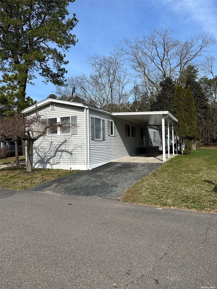 55 And Older Community. All Cash Purchase. Recently Completely Renovated. Features 2 Bedrooms, 2 Full Bathrooms. Monthly Lot Fee Is Approximately $1, 122 Includes Taxes, Water, Septic And Trash Removal.
