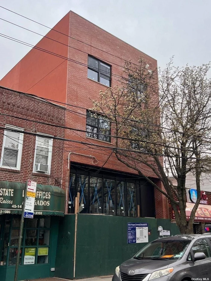 This property features the first floor approximately 2000 sq.ft. commercial space with 17 feet high ceiling, 2000 sq. ft full basement and 500 sq. ft backyard is perfect for a retail shop, restaurant, office or any type of business. Benefit from high foot traffic and excellent visibility for your business to thrive.
