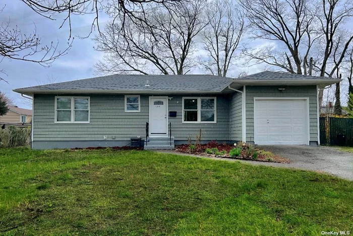Newly Renovated Ranch Style Home in Bayshore. 4 Bedrooms, 3 Baths, Full Finished Basement and Beautiful High Ceilings, A Breath Of Fresh Air! This Lovely Home Features A New Roof, New Siding, New Appliances, Brand New Water Heater, & Many Many More!! This Is A Must See!!
