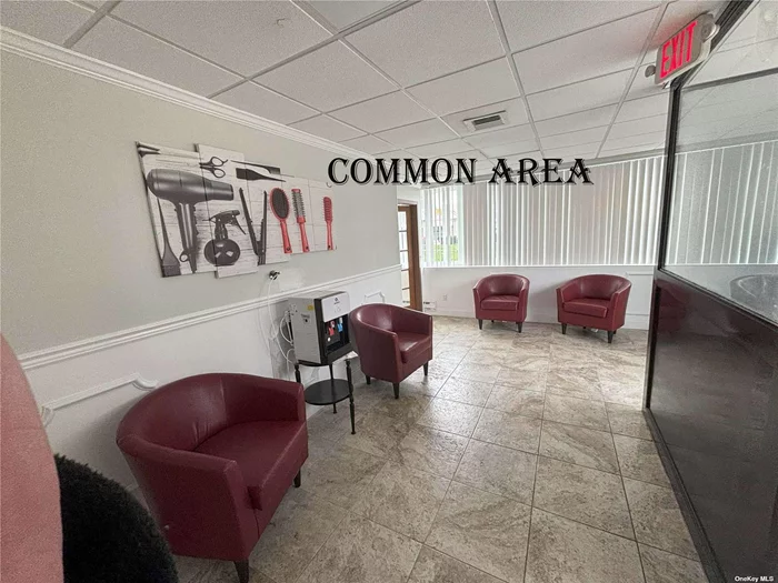 No Broker fees!, All utilities included! Prime location heavy traffic. Unit has as sink in place. Small office perfect for Hairstylist, Nails, Private consultation professional services etc.. Many uses.. Common area waiting room. Excellent lease terms!