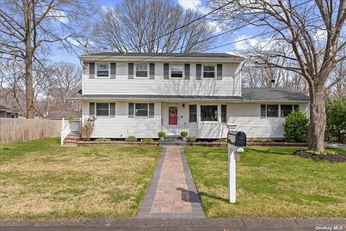 This elegantly renovated Colonial-style home boasts a spacious open layout, featuring 5 bedrooms and 2.5 baths. Abundant natural light illuminates the interior, highlighting numerous updates throughout. The 2nd floor was added in 1985. The house roof was replaced in 2017, the garage roof in 2015, and the front paver walkway in 2019. Additionally, an outdoor bar was added in 2022, along with a gazebo in 2021. The modern kitchen with oversized cabinets was renovated in 2023 and boasts sleek quartz countertops and backsplash, while the first floor includes a bedroom suite. Upstairs, you&rsquo;ll find 4 additional bedrooms and a full bathroom. The home also includes a sizable finished basement and a detached two-car garage. The backyard is a perfect blend of entertainment space and a personal retreat. With low true taxes at $11, 349.97, this home is Move-In Ready!