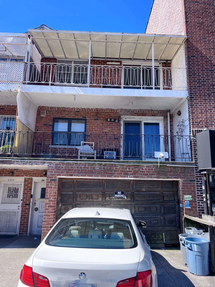 Welcome to this spacious 20x58 brick 2-family home in the heart of Bensonhurst in a prime location. Easily accessible to everything such as supermarkets, schools and places of worship, transportation etc. 3 Bedrooms/over 2 Bath on 2nd & 3rd Floor. 1st floor walk-in features, 2 Bedrooms, 1Bath & access to a big backyard. Parking is in the front of the garage. Call today for viewing, it won&rsquo;t last long.