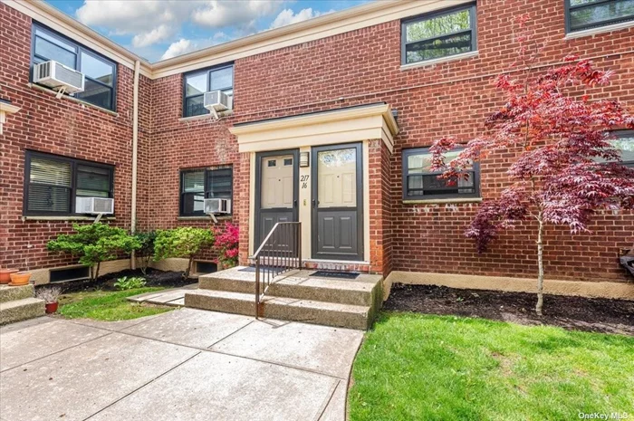 Location, Location. Great 2 bedrooms, Co-op 1 Floor, Located in Windsor Oaks in a Beautiful Courtyard Great Condition, immaculate landscaping. Base Maintenance $1, 049.61+ assessment 57.20 20% down payment is required with a maximum DTI Ratio 30%. Each unit comes with 2 parking stickers. Pet friendly! 2 pets per unit with a combined weight of no more than 100lbs. One-time fee of $150.00. NO Flip Tax, near transportations, Park, restaurants, schools, Cross Island parkway, Clearview Expressway and much more