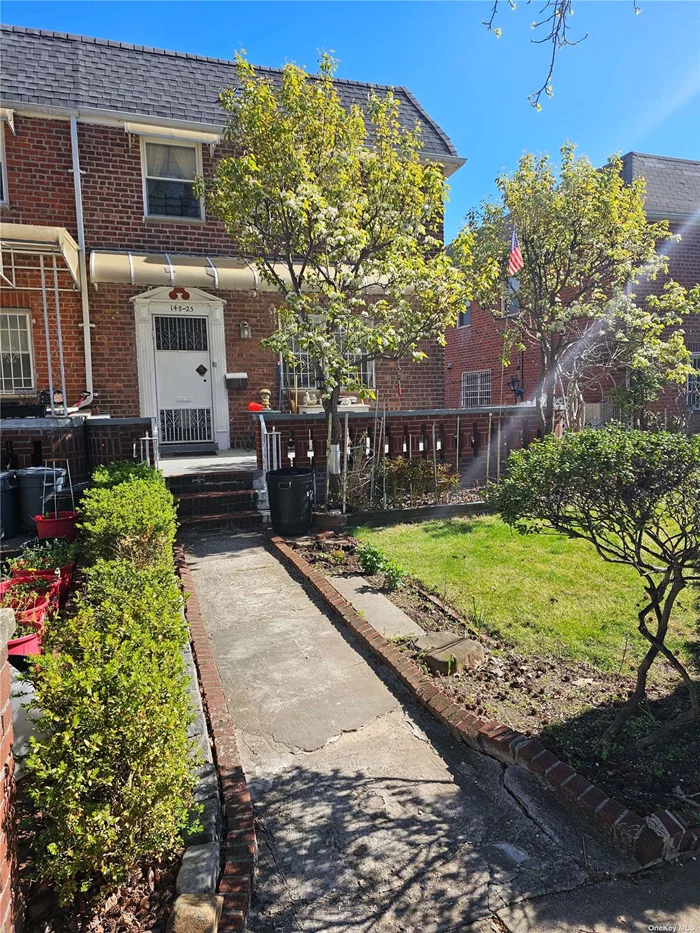 location , location,  HOME SWEET HOME between Main street and Kissena blvd !  gorgeous sunny , clean , refreshing block!  ZONING - R4-B - 1950,  Semi detached ! INTERIOR  20 X 36  ,  Lot 28 x 100 with 3 car private side by side parking ,  walk - in,  separate entrance to basement.  Hurry ! wont last.  !