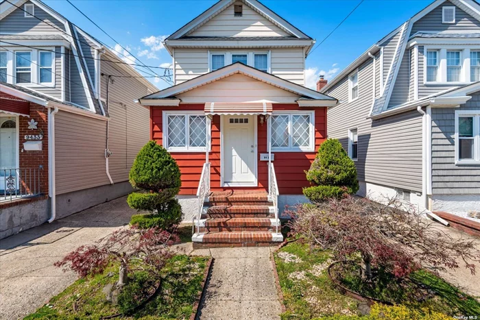 Detached 1 family with private driveway and detached 1 car garage. Convenient to shopping and transportation. New roof, new hot water heater and front door. Very spacious home. Being sold as is.