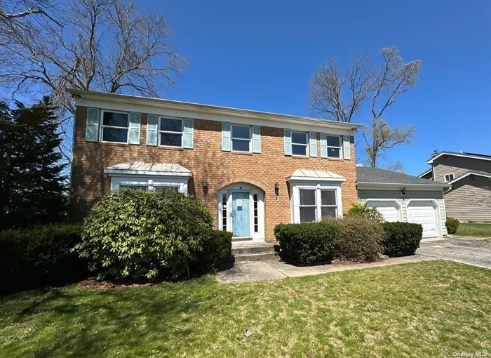 Colonial Style Home. This Home Features 4 Bedrooms, 2.5 Baths, Formal Dining Room, Eat In Kitchen & 2 Car Garage. Centrally Located To All. Don&rsquo;t Miss This Opportunity!