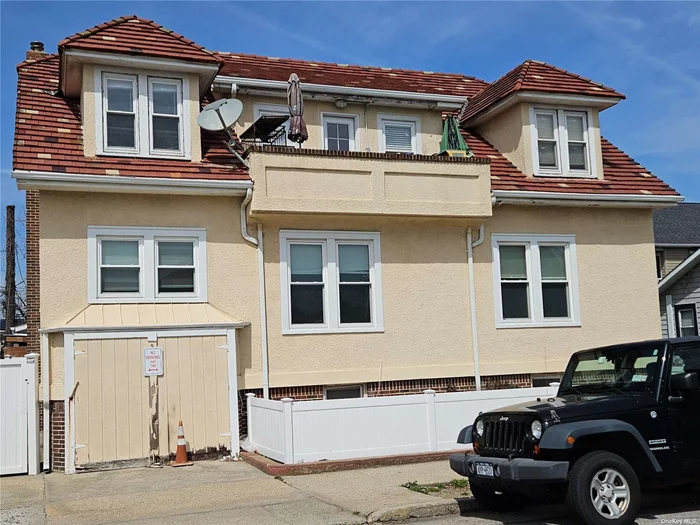 Long Beach Westholme Area, 2 Story Colonial 1family offering 5brs, 2bths, hardwood floors, new windows, garage, terrace, updated kitchen, boiler 2013, h/water 2013, 200 amp elect, new windows 3-5yrs, kitchen 2 1/2 yrs upstrs.