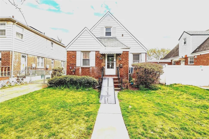 Beautiful Cape home located in Queens popular Bellerose Neighborhood Featuring 4 Bedrooms, 2 Bathrooms, Eat In Kitchen with plenty of storage, stainless steel appliances, private fenced in backyard and driveway. Your search for a place to call home ends here.