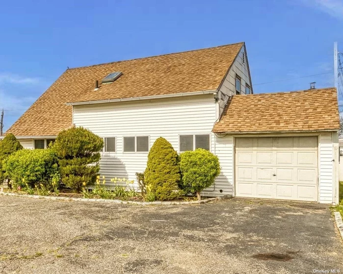 Cape Style Home. This Home Features 4 Bedrooms, 2 Full Baths, Eat In Kitchen & 1 Car Garage. Centrally Located To All. Don&rsquo;t Miss This Opportunity!