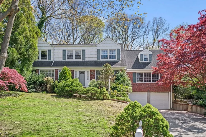 First time on the market! Opportunity to make this Colonial in Harborfields School District situated at the end of a cul-de-sac with salt water heated pool your own. Greeted by foyer leading to living room with stone fireplace and dining room with large windows allowing for an abundance of natural light. Eat-in kitchen with prep sink, gas cooking, dishwasher, granite countertops, and French doors to screened in porch. Expansive family room with bay window and cast iron stove with gas insert, office/4th bedroom and full bathroom complete the first level. Second floor encompasses 3 bedrooms, including primary en-suite with full bathroom and dressing area, plus shared hall bathroom. Full basement provides storage, outside entrance and access to 2 car garage. 27&rsquo;x14&rsquo; screened in porch leads to patio and salt water pool, liner and gas heater replaced in Fall 2023. Backyard surrounded by gardens, mature trees for privacy, and steps to elevated grass area with a glimpse of Mill Pond. Just minutes to Centerport Beach, waterfront restaurants, parks, and Northport and Huntington Villages. Taxes $16, 951/yr