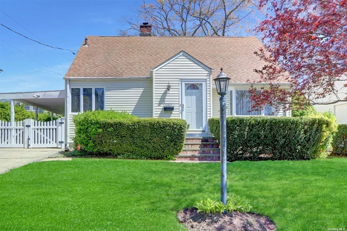 Welcome to this charming expanded cape in beautiful North Bellmore!! This immaculate home has 3 bedrooms, 1 full bath, living room, EIK leading out to yard, den with skylights and wood burning fireplace, beautiful and private backyard, on a quiet street. Don&rsquo;t miss out on this awesome opportunity!!