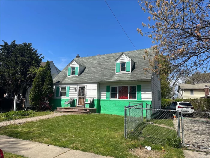 Large Rear Dormered Cape, Full Bsmt w/Bth and OSE, Possible 5 Brs and 3 Baths, Several Updates! Mulitple options on use, from Possible Mother/Daughter to Possible Day Care w/ permit. Huge Oversized Lot-!