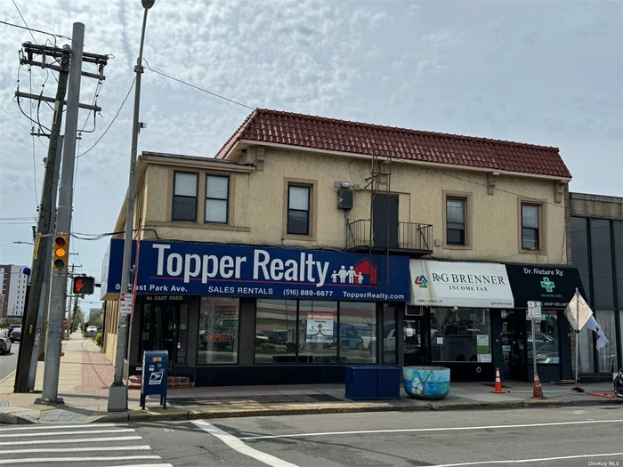 Location, Location, Location, Amazing Commercial Space Located on the Corner of Park Ave. and Riverside Blvd. In the Business District of Long Beach, Right Across from LIRR & City Hall. Great for your business of Choice, Retail, Deli, Restaurant, Offices, This Unit has 2 bathrooms. Close to Long Beach Boardwalk