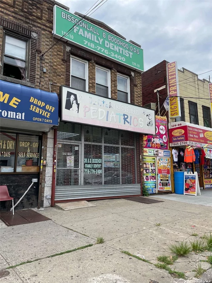 1st floor commercial store for rent. $6, 500 per month for 1st floor and entire basement. The current 2 floors are used as a dental office. There is currently a walk in lobby/waiting area with 3 observation rooms and 2 bathrooms. The space can easily be converted into office space.