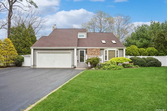Nestled in a tranquil cul-de-sac, welcome to 3 John Court in Yaphank! This pristine, 1990 built contemporary 3-bed, 3.5-bath home offers 2500 + - sq ft of updated space on a generous .69 acre lot. Well loved & cherished for 19+ years, nothing has been overlooked. Featuring a brand new kitchen with grey soft-close cabinetry, quartz counters & ss appliances, updated bathrooms, central air/central vac, recessed lighting, newer roof/siding/windows, newer driveway, newer trex porch, the list goes on. Other notable features include: primary bedroom with en suite, full finished basement w/ ose, 2 car garage, large street-to-street property, fully fenced and underground utilities. Schedule a showing today and experience the true beauty & charm of 3 John Ct!