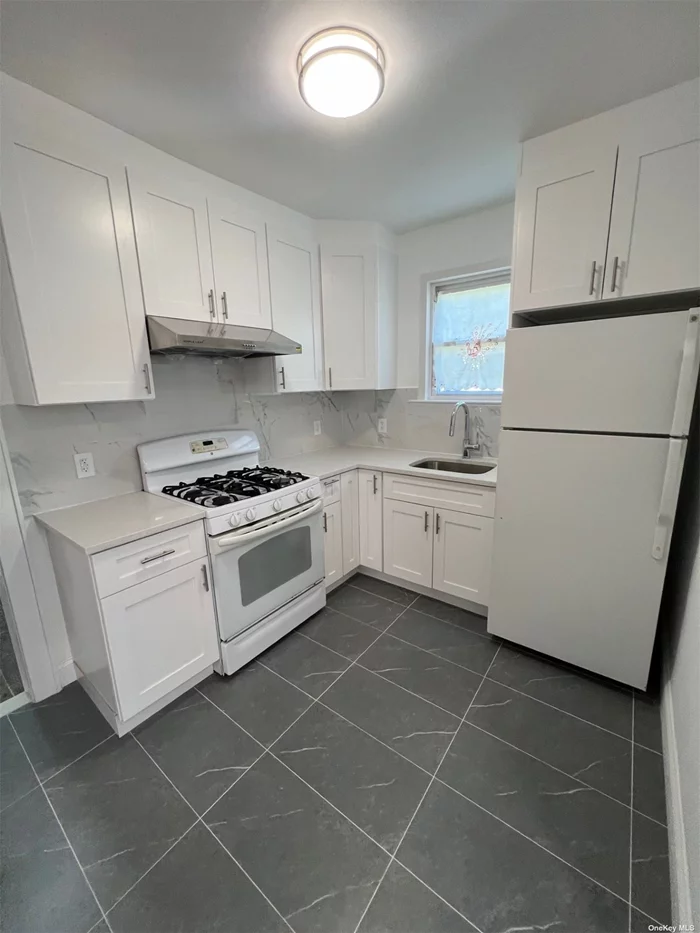 Newly renovated kitchen and bathroom. Two Spacious bedrooms that come with a private driveway and a shared back yard. This location is near The Supermarket, Laundry Mat, public transportation and much more! Tenant is responsible for gas and electric.