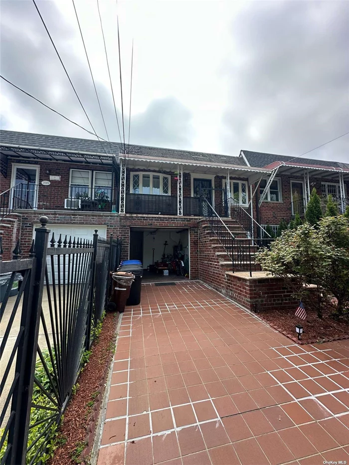 Great Two Family, Lots of potential for owner occupier, all new backyard lots of improvements pavers fencing. Two bedroom with washer dryer and dishwasher over 1 bedroom with dishwasher. will be delivered VACANT, located across a park, great income potential, highly desirable upper Ditmars location