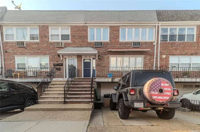 Very spacious and deceiving 2 fam in great location, near shopping and transportaion, close to downtown Flushing.Has R4 Zoning, can become a leagl 3 Family. Top fl is 3 BR, 1.5 baths.Mid floor has new AC in Livingroom, 2 BR&rsquo;s, 1.5 baths. Ground fl, 1 Br, 1 bath, brand new boiler, garage, 2 car driveway and 1 car garage, excellent condition yard, well maintained solid brick home. 2, 875 sq ft total. Make it yours or investment property!