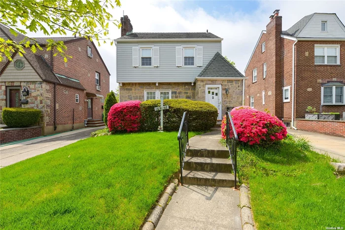 Location! Location! Location! Just arrived- charming detached 3 bedroom, 1 1/2 bath tudor/colonial located on a desirable block in beautiful Whitestone. Needs some updating but has great potential for expansion/renovation. Won&rsquo;t last- call today!