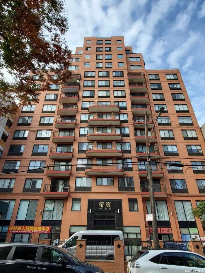 Beautiful renovated 2br 2ba unit in downtown Flushing. Close to College Point Blvd and Skyview Parc, 2 minutes walk to Main st. Close to all. Door man building, washer and dryer,  dishwasher, large balcony. Rent includes water only.