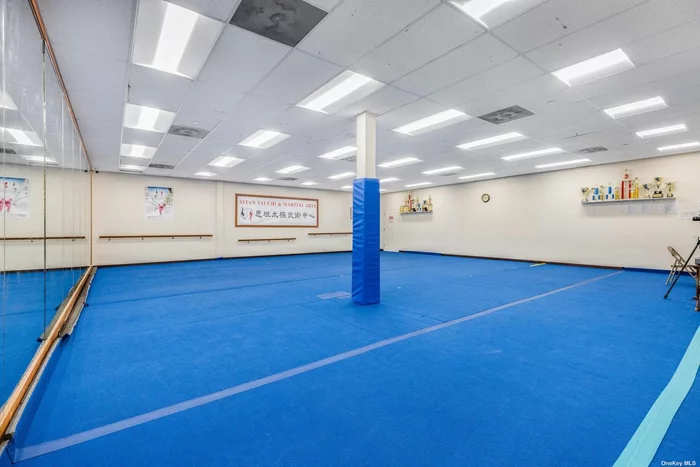 Currently it used as a martial art & afternoon school. But it could be anything- office, clinic, after schools, gym, office etc. Excellent location. Current rent is including all the utilities and taxes.