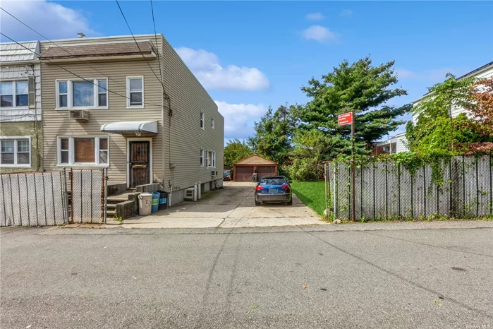 Attention Investors! 2 Family Home on Spacious Lot With So Much Potential. Build Your Dream Home Or Mutli-Family Homes for Investment In Desirable Middle Village, Queens. Quiet Block Close to Schools, Park, Shopping and Public Transportation. R4-1 Zoning.