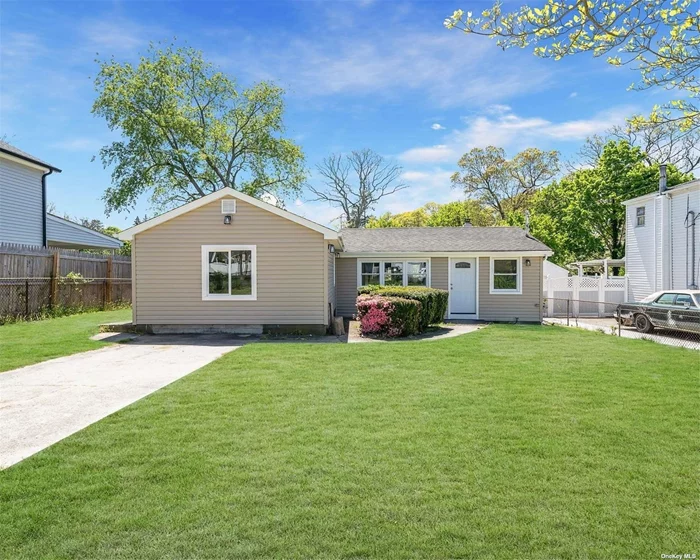 Complete Turnkey Home, PLEASE REMOVE SHOES! Newly Renovated 1, 200 SqFt 3 BR Ranch on nice Property. New items Include: Vinyl Siding 2024, Gutters & Leaders 2024, Kitchen Cab&rsquo;s & Appliances 2024, Flooring (LR, DR, Kitchen, Bath, Mstr BR) 2024 & Laundry area 2024. Cast Iron Heating System 2012, most of the Windows are less then 5 years old, Newly renovated Bathroom Plus Newer Septic system 2020. Electric is hooked up for Ductless AC unit. Washer & Dryer are a gift & washer has a separate dry well.