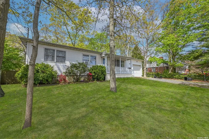 Great location in the heart of Babylon Village! Near Argyle Lake Park, Southards Pond Park, shopping, LIRR and parkways. Huge garage, spacious basement and park like property that is wide (75&rsquo;) and deep (150&rsquo;) for 11, 250&rsquo; for entertaining. Three beds, 1.5 baths, LR, DR, EIK and laundry room. Great space inside and out.