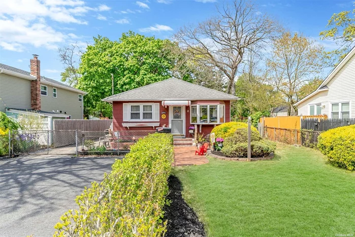 Beautiful Starter Home! East Islip Schools, 3 Bedrooms with screened porch, 1.5 Bathroom, Finished Walk out Basement, & Detached Garage with 4+ car driveway, well-maintained property with great landscape. Move right into your new home!