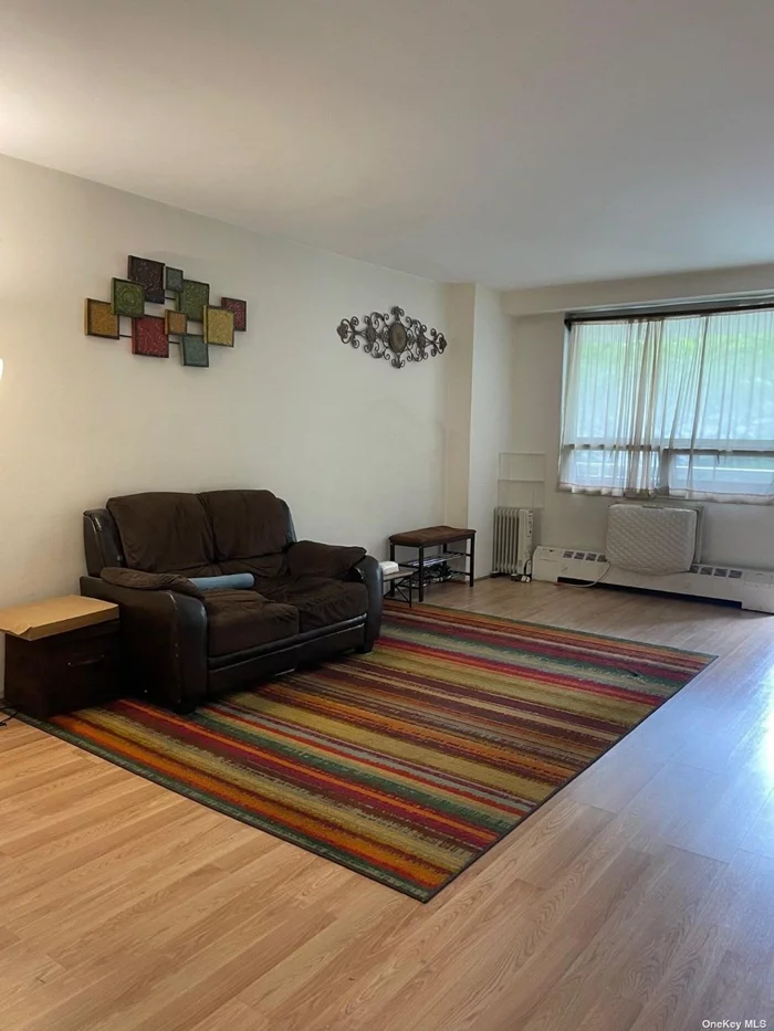 Huge studio with oversized closet, separate kitchen area in a doorman luxury building. Unit has large beautiful balcony. Across from all major shopping including Costco, Marshalls, Ikea and much more. Steps to the subway. Large Laundry in building for your convenience.